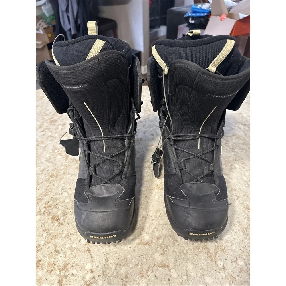 Salomon Echelon Men's Snowboard Boots Black Size 12 Thermic Fit